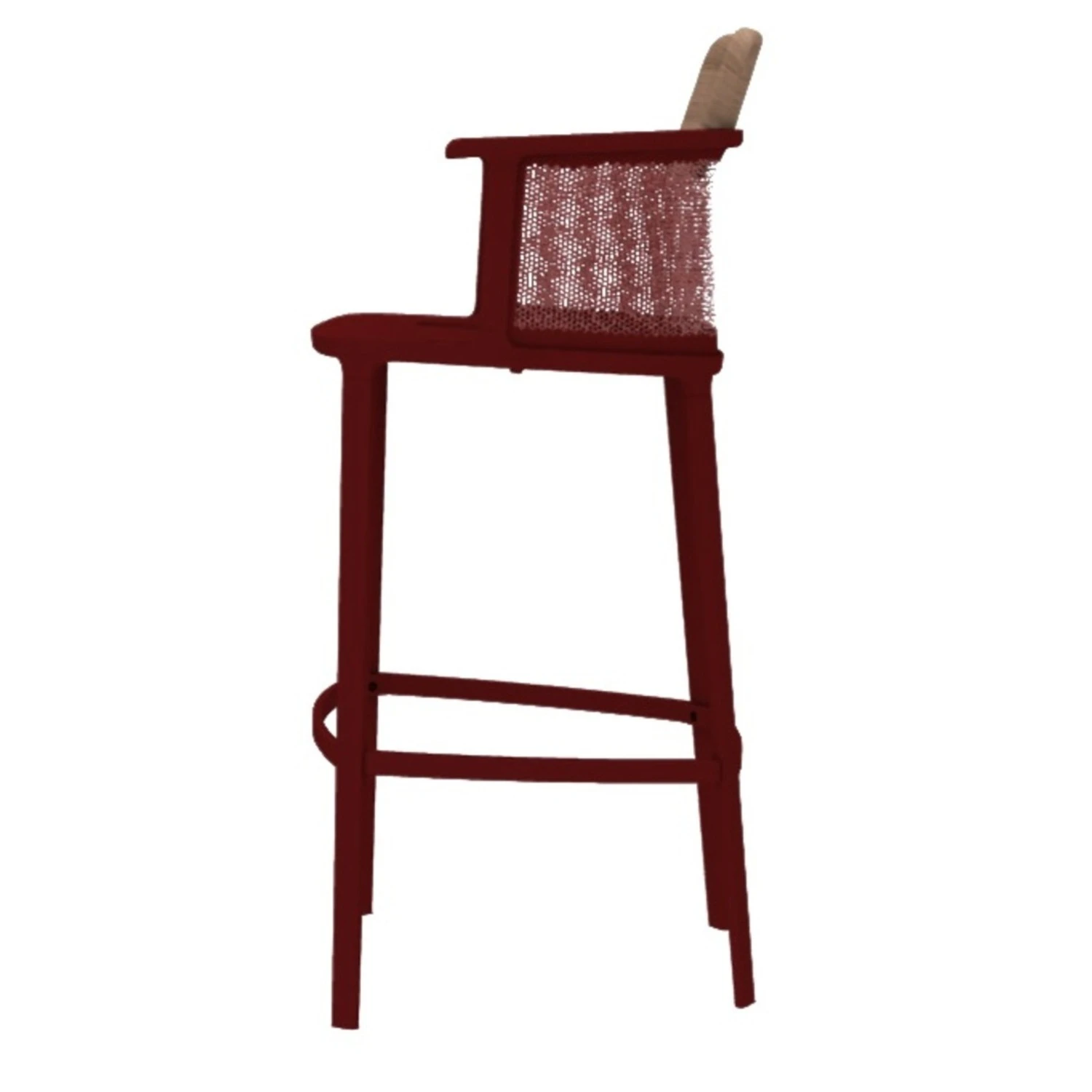 Барный стул NICOLETTE Красный