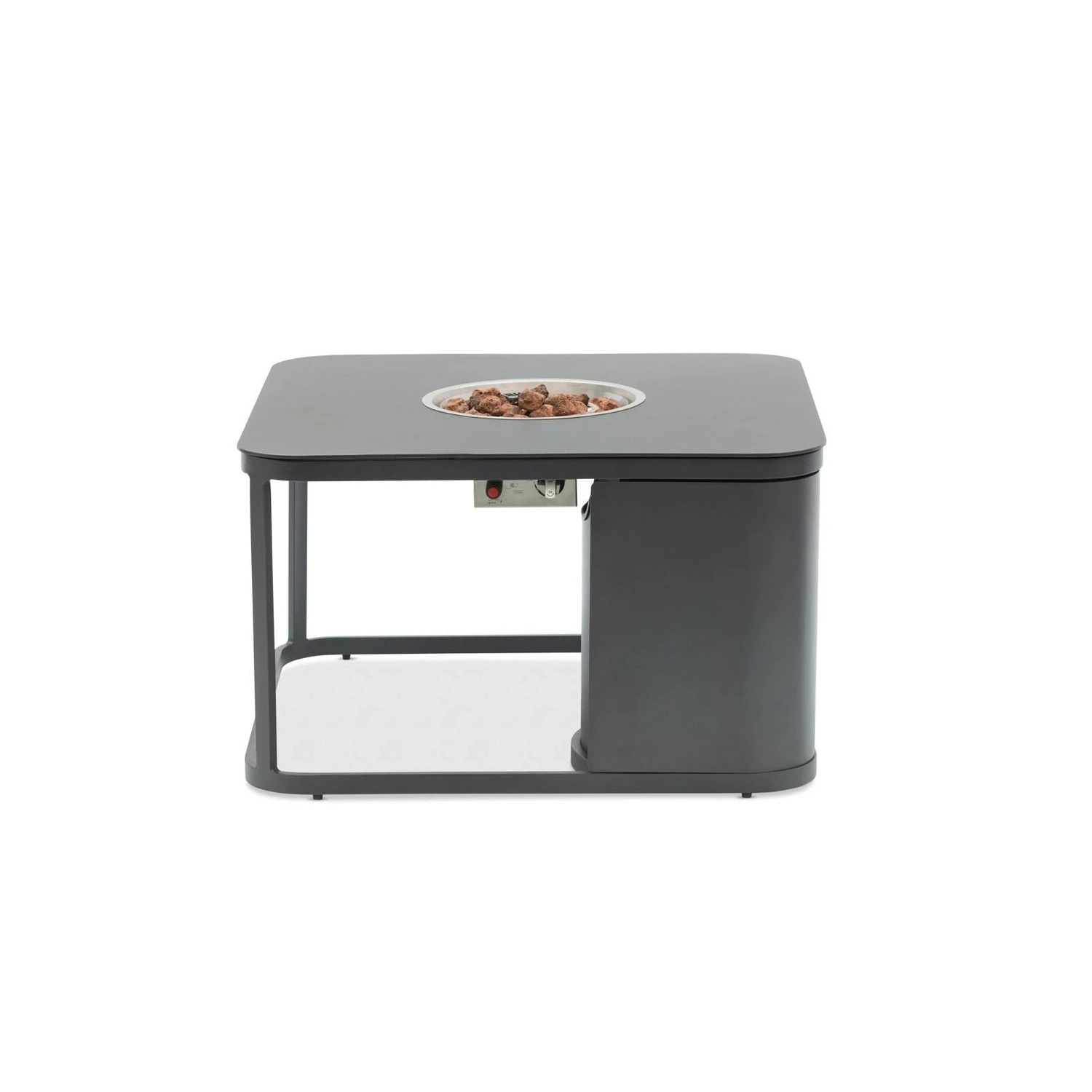 Стол-очаг FOGO квадратный, антрацит