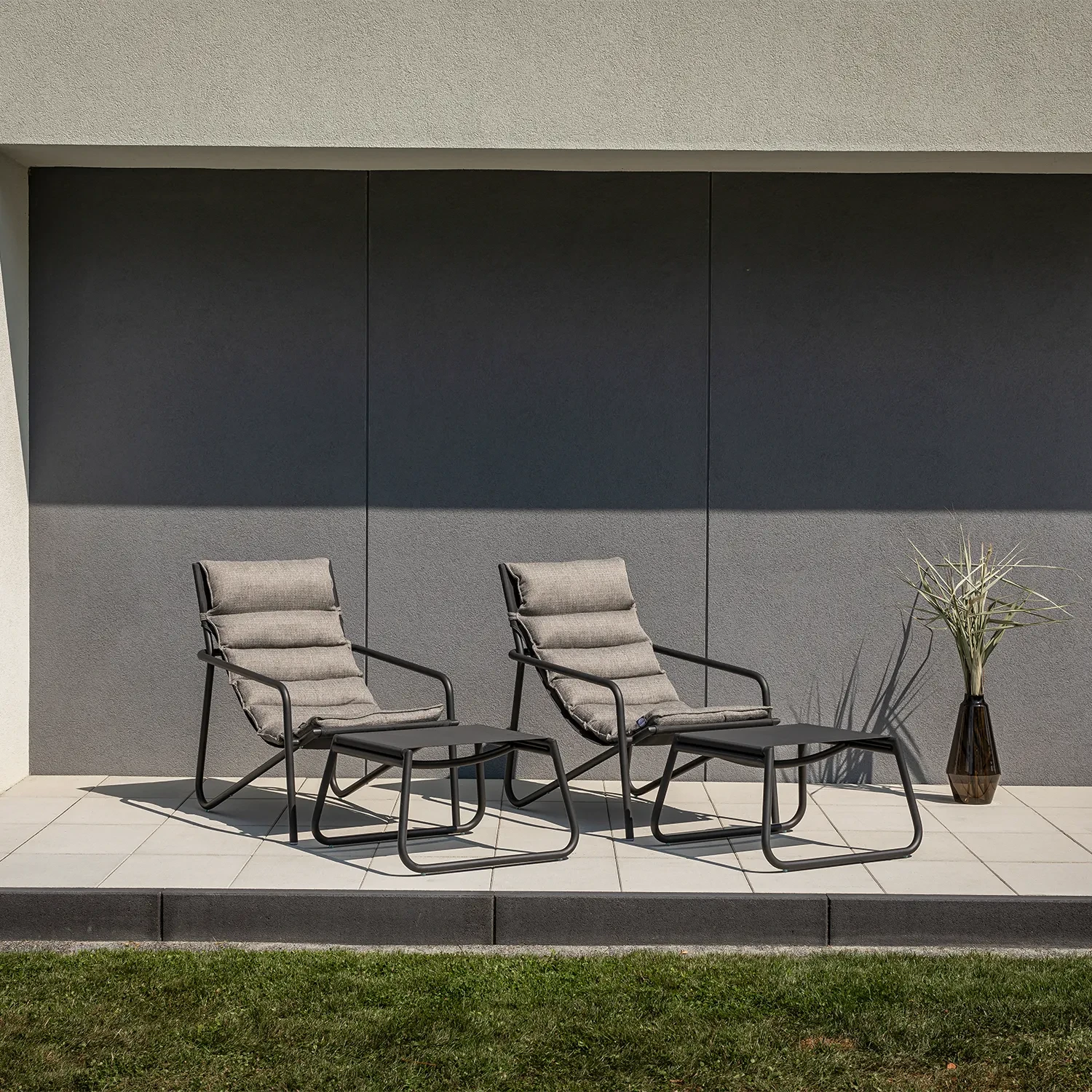 Шезлонг COAST Антрацит