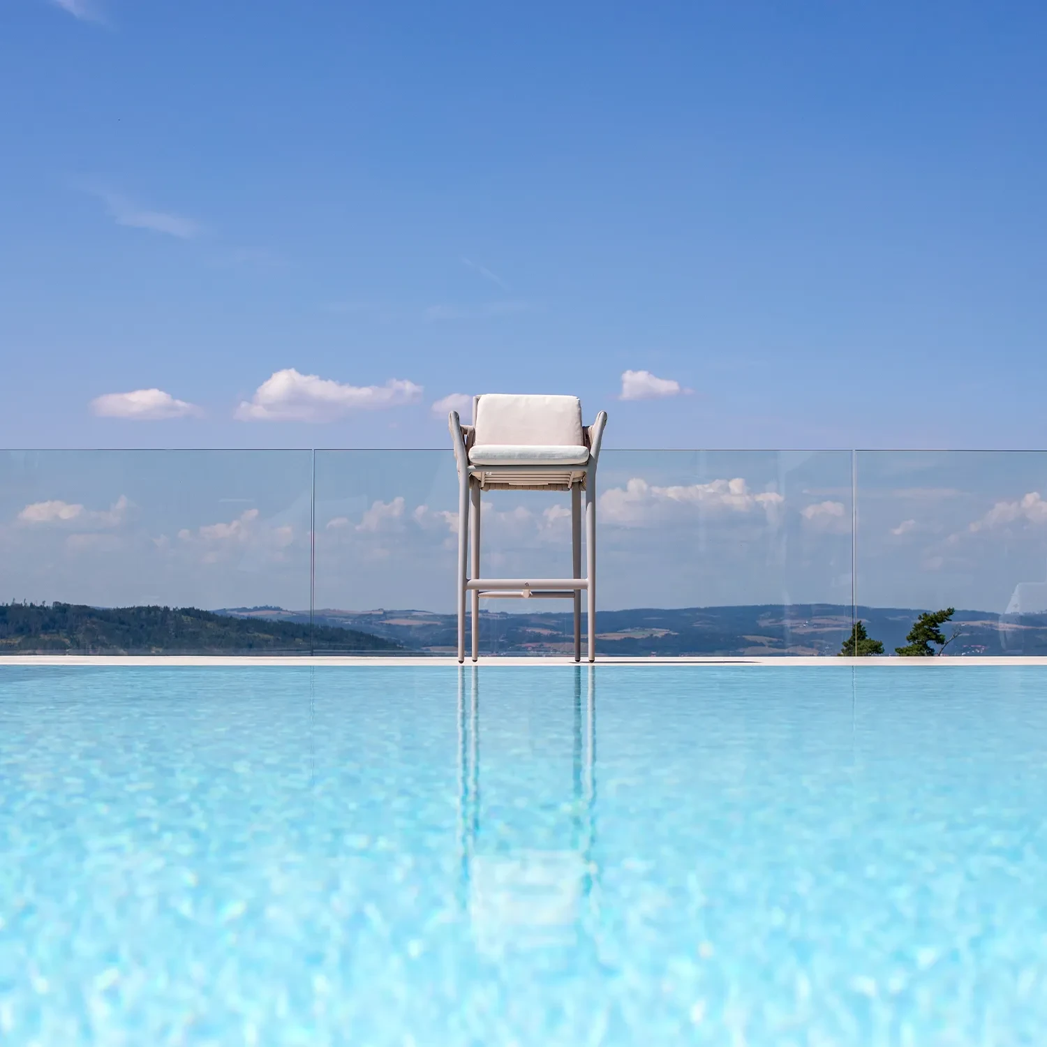 Барный стул HUG Бежевый