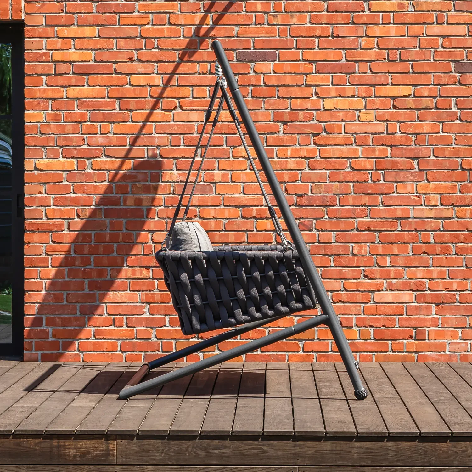 Садовые качели HUG Антрацит