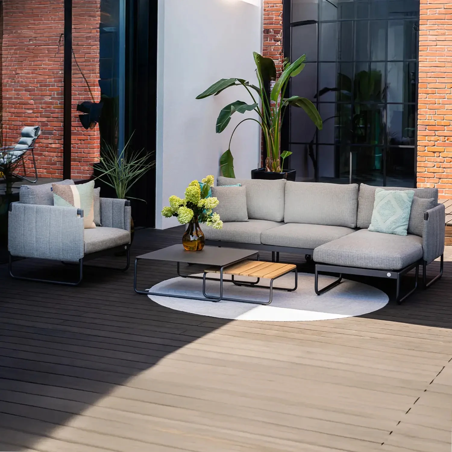 Угловой комплект SODA II Антрацит