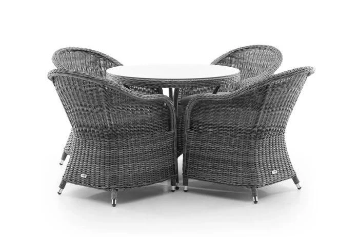 Обеденный комплект FILIP + LEONARDO Серый
