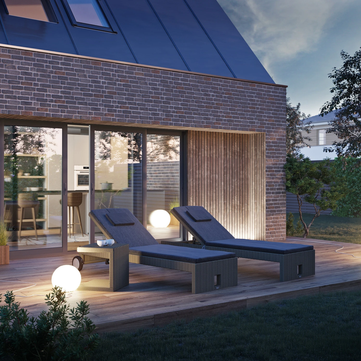 Приставной столик ROMEO Песочный