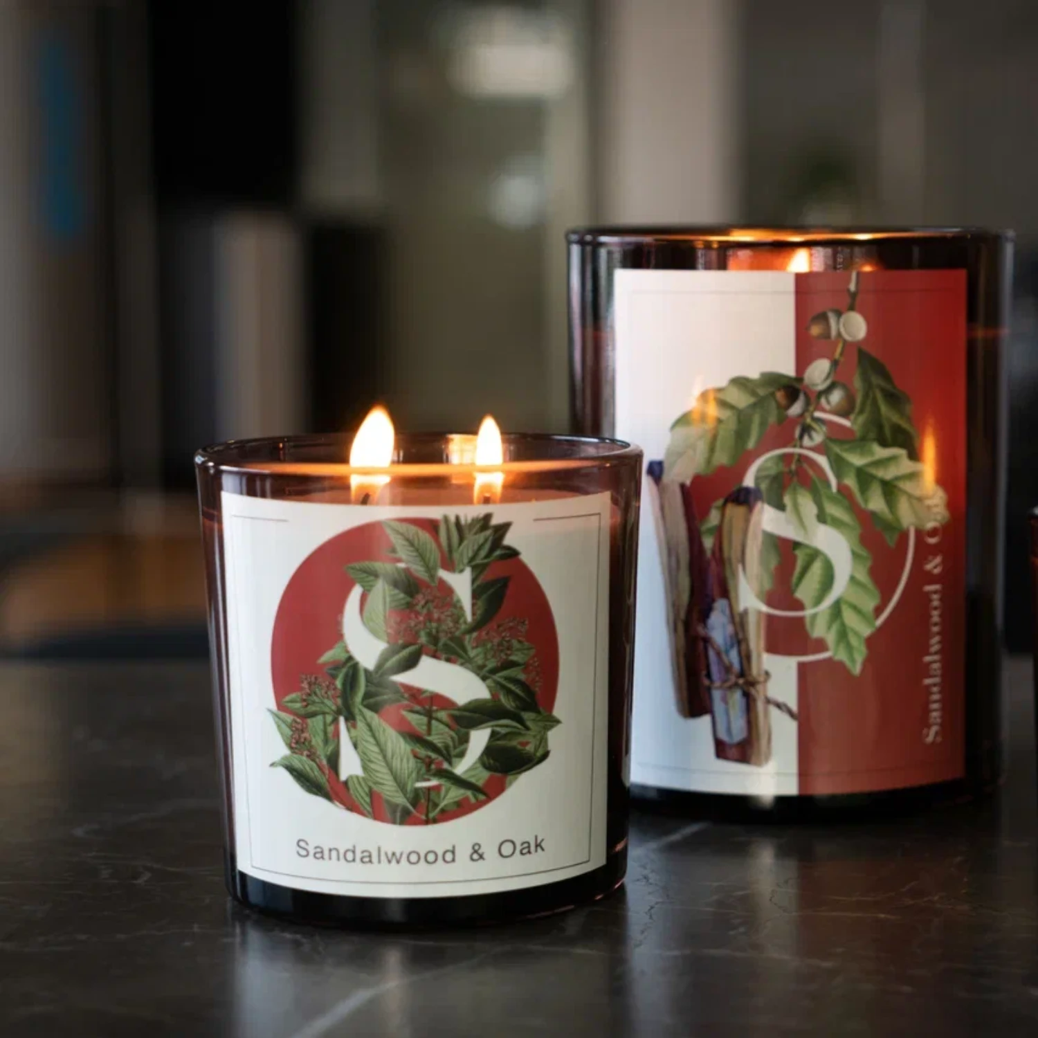 Свеча S «Sandalwood & Oak» 350