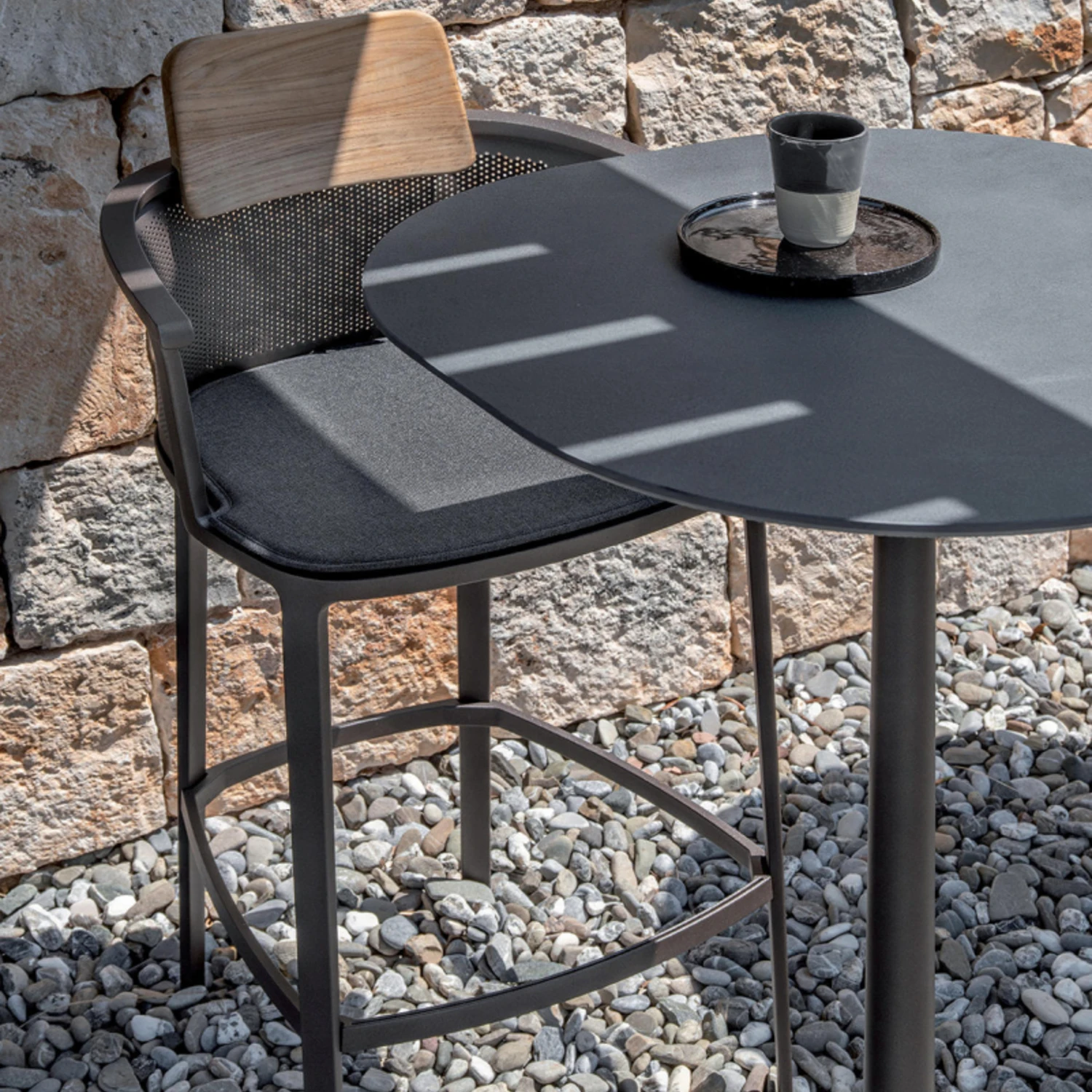 Барный стул NICOLETTE Черный