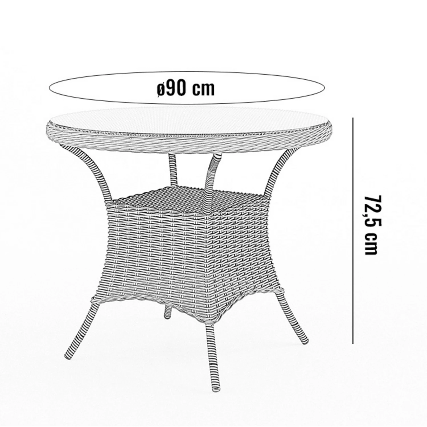 Стол FILIP Песочный