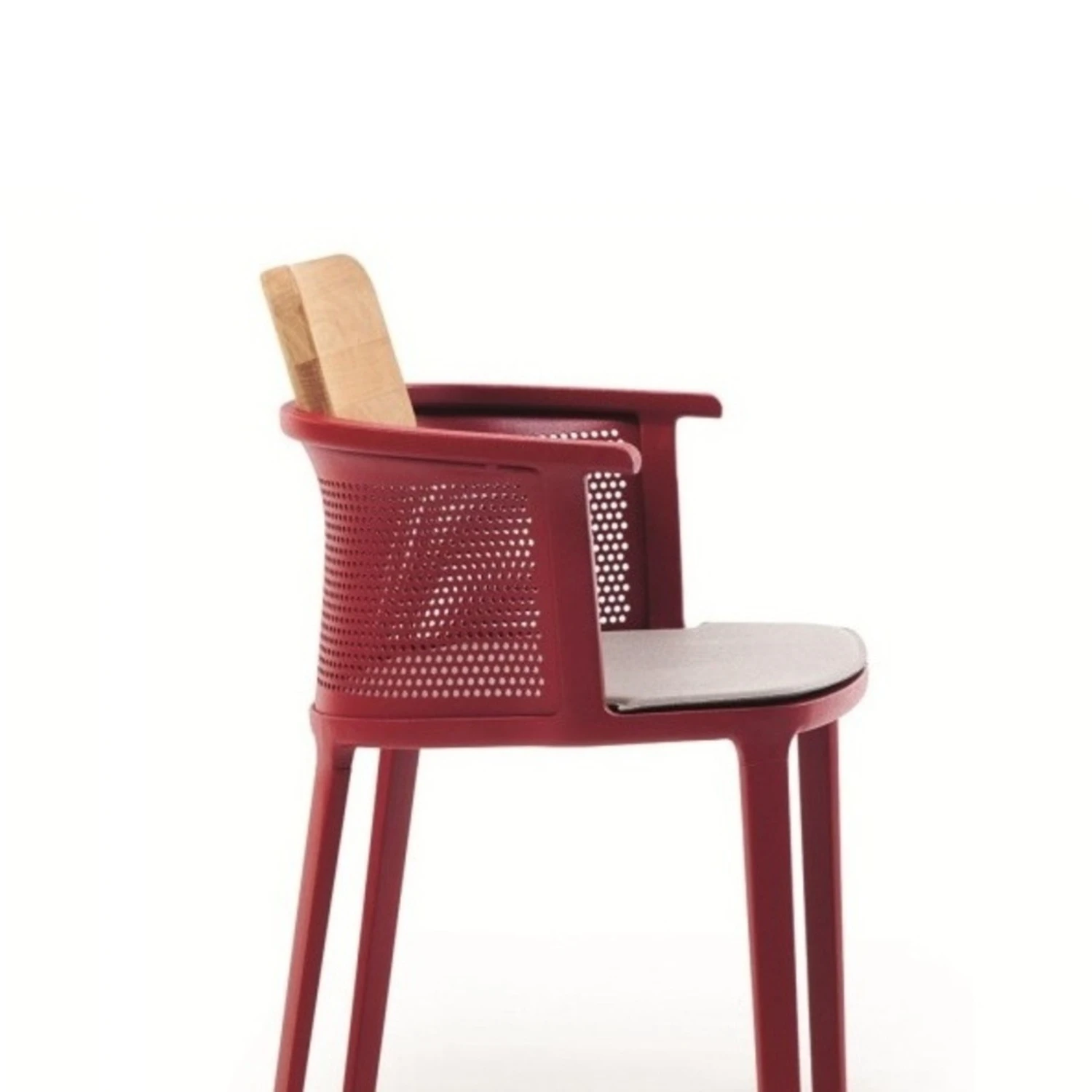 Барный стул NICOLETTE Красный