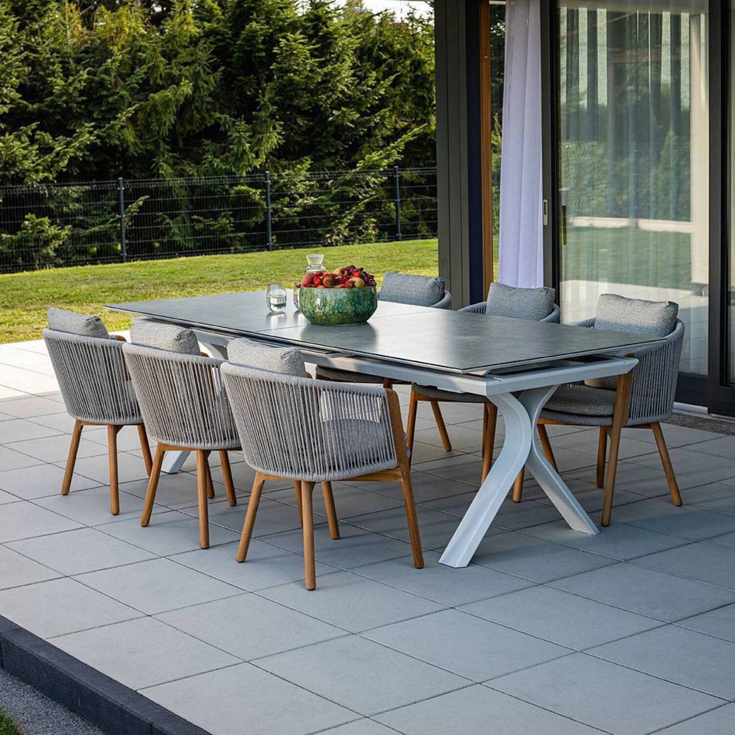 Раздвижной стол TORO 260/360 Белый