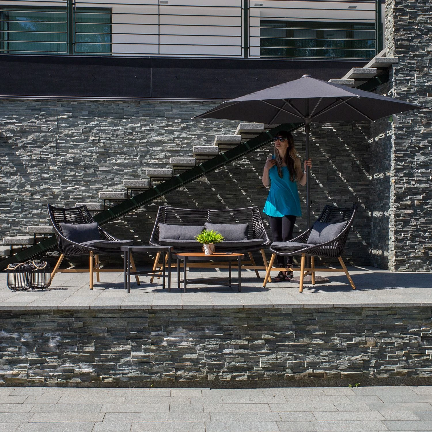 Диванный комплект HELSINKI Черный