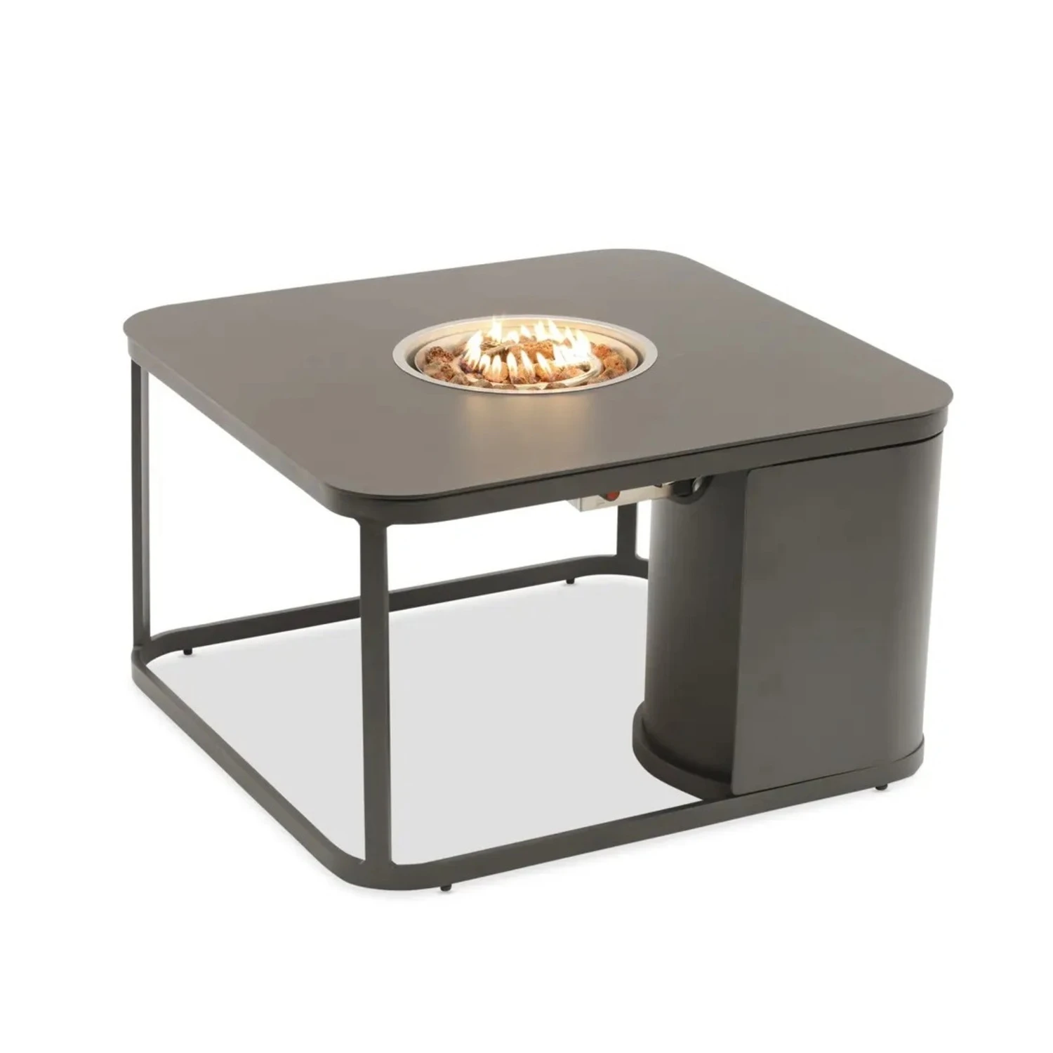 Стол-очаг FOGO квадратный, антрацит