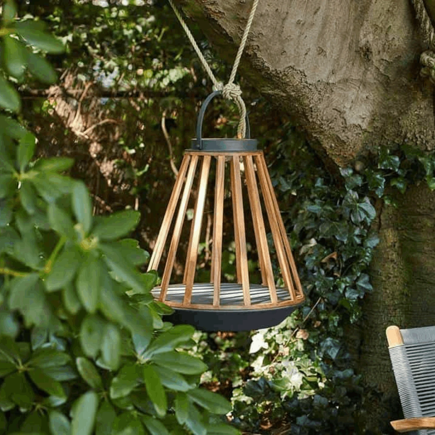 Солнечная лампа Mrs. Solar KATE TEAK XL Антрацит