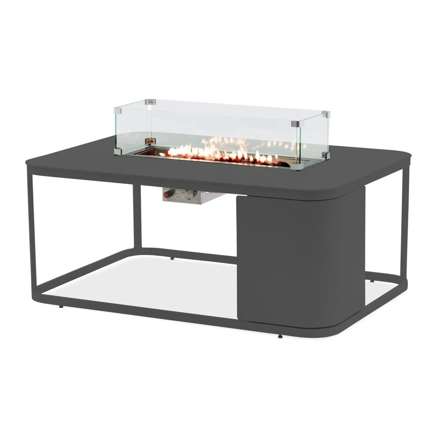 Стол-очаг FOGO прямоугольный, антрацит