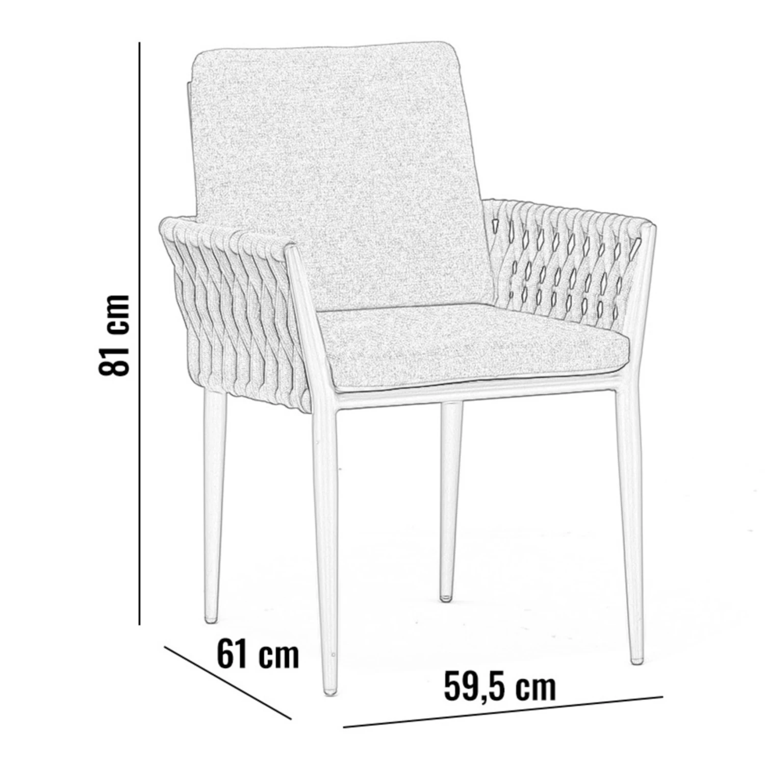 Стул HUG Антрацит