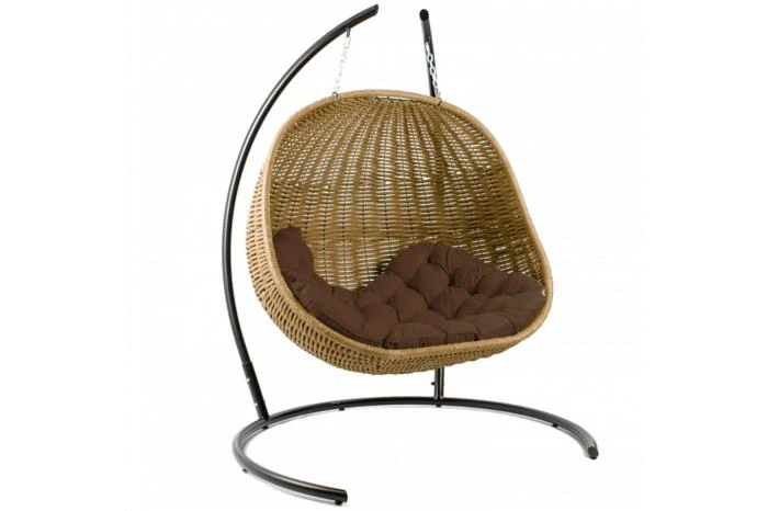 Двойное подвесное кресло DUO Песочный