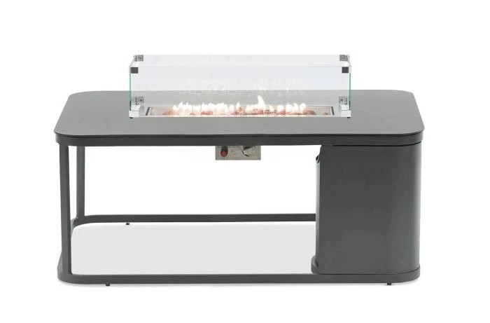 Стол-очаг FOGO прямоугольный, антрацит