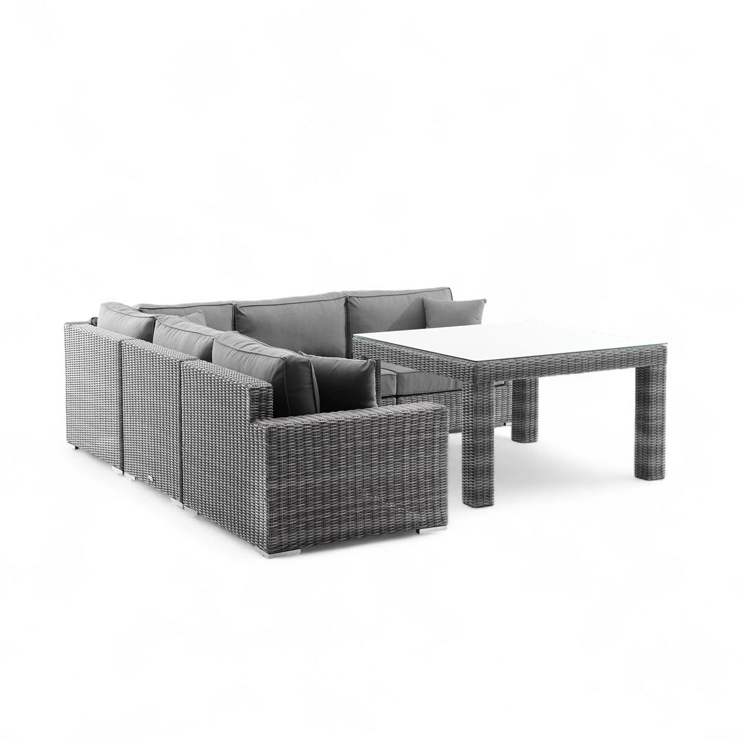 Обеденный комплект MILANO III Серый