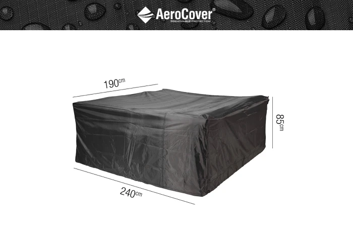 Чехол на садовую мебель 240х190х85 см