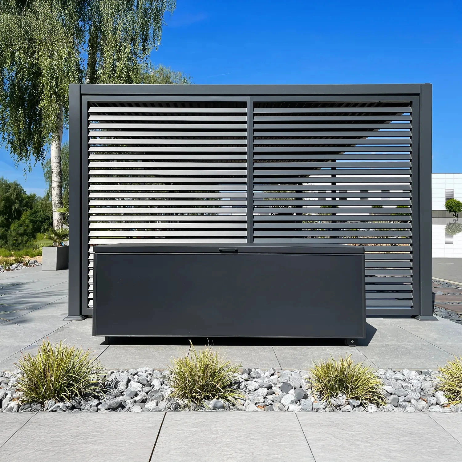 Ящик для хранения CONTENITORE 160 Антрацит