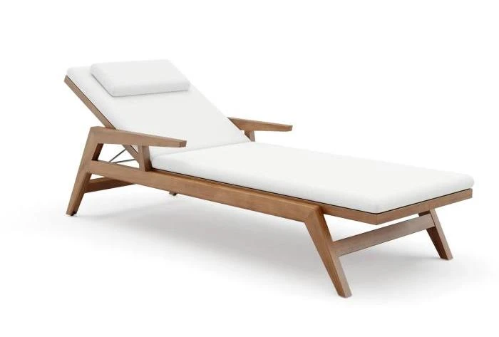 Шезлонг GRACE с подлокотниками