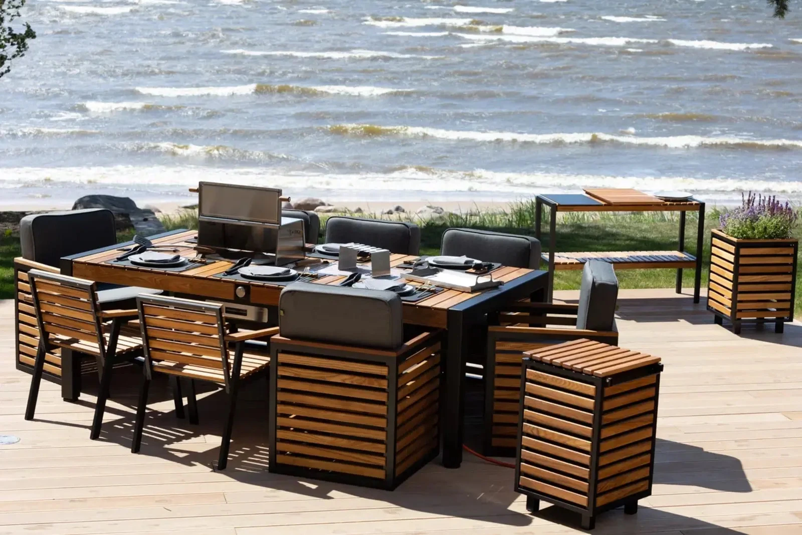 Стол с грилем FESTAVOLO MEDIO