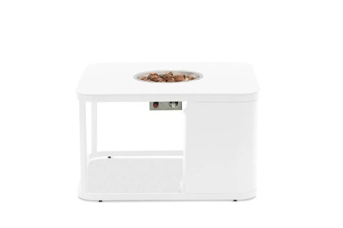 Стол-очаг FOGO квадратный, белый