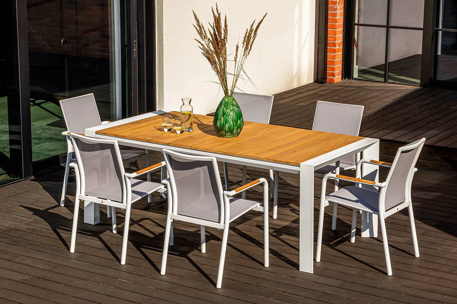 Стул SOLLER Teak Белый