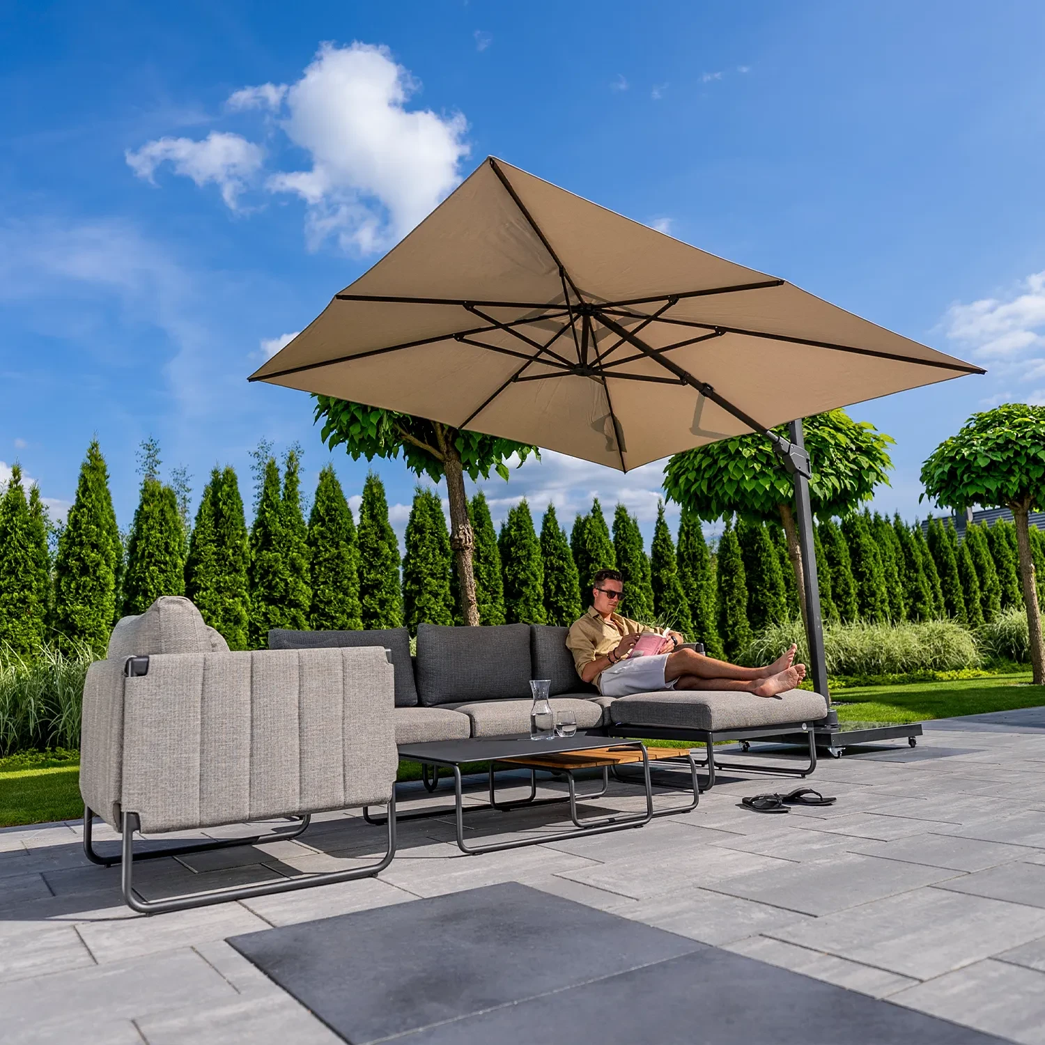 Угловой комплект SODA II Антрацит