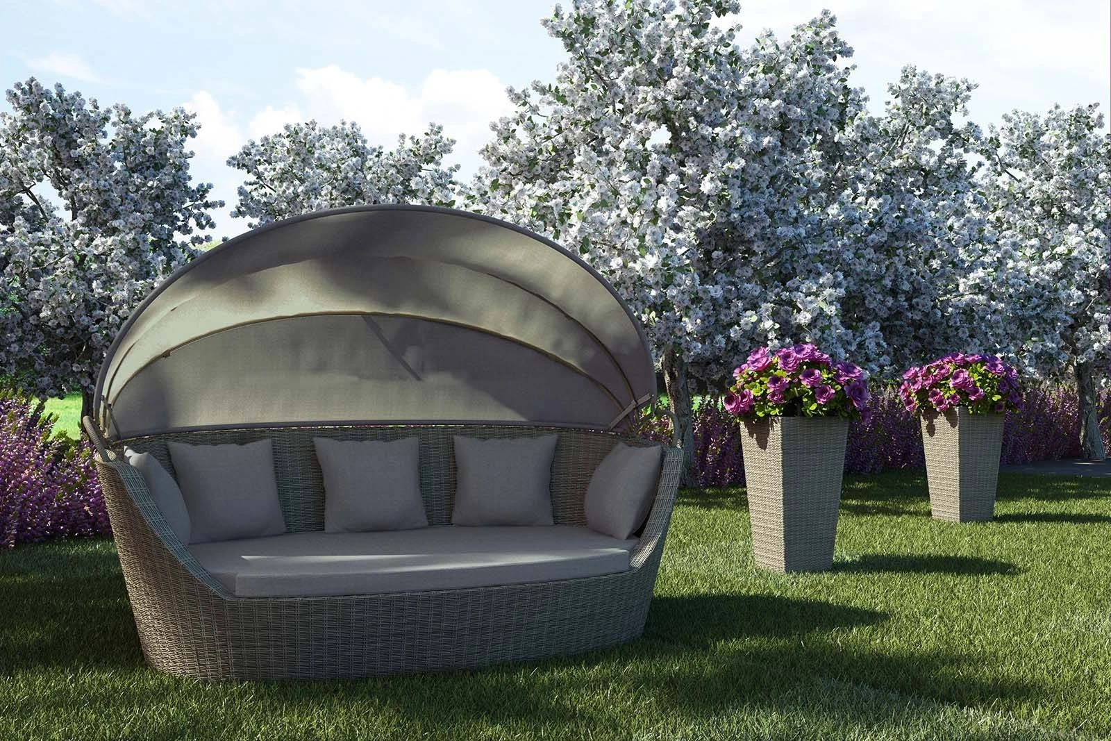 Софа с крышей PORTOFINO Песочный