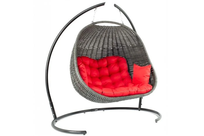 Двойное подвесное кресло DUO Черный