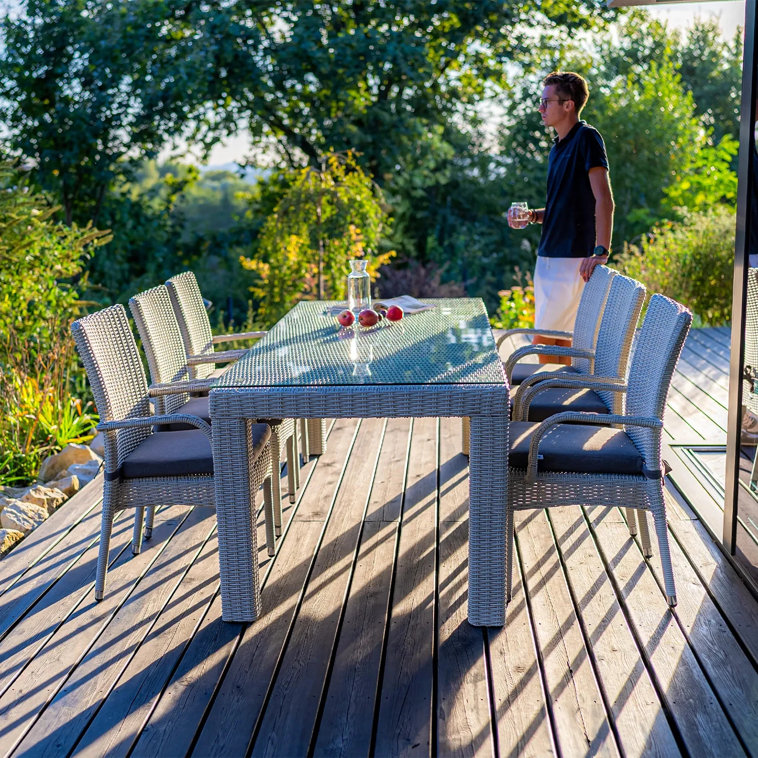 Стол RAPALLO 220 Белый