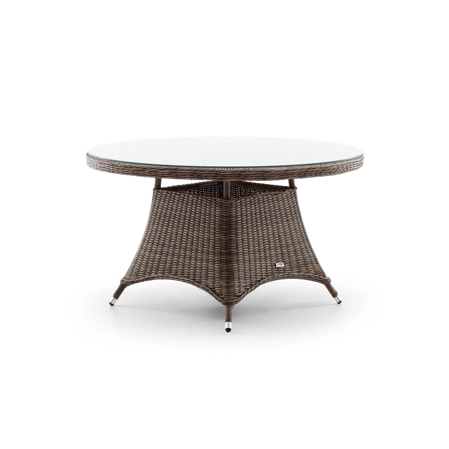 Обеденный комплект RONDO 130 + AMANDA Песочный