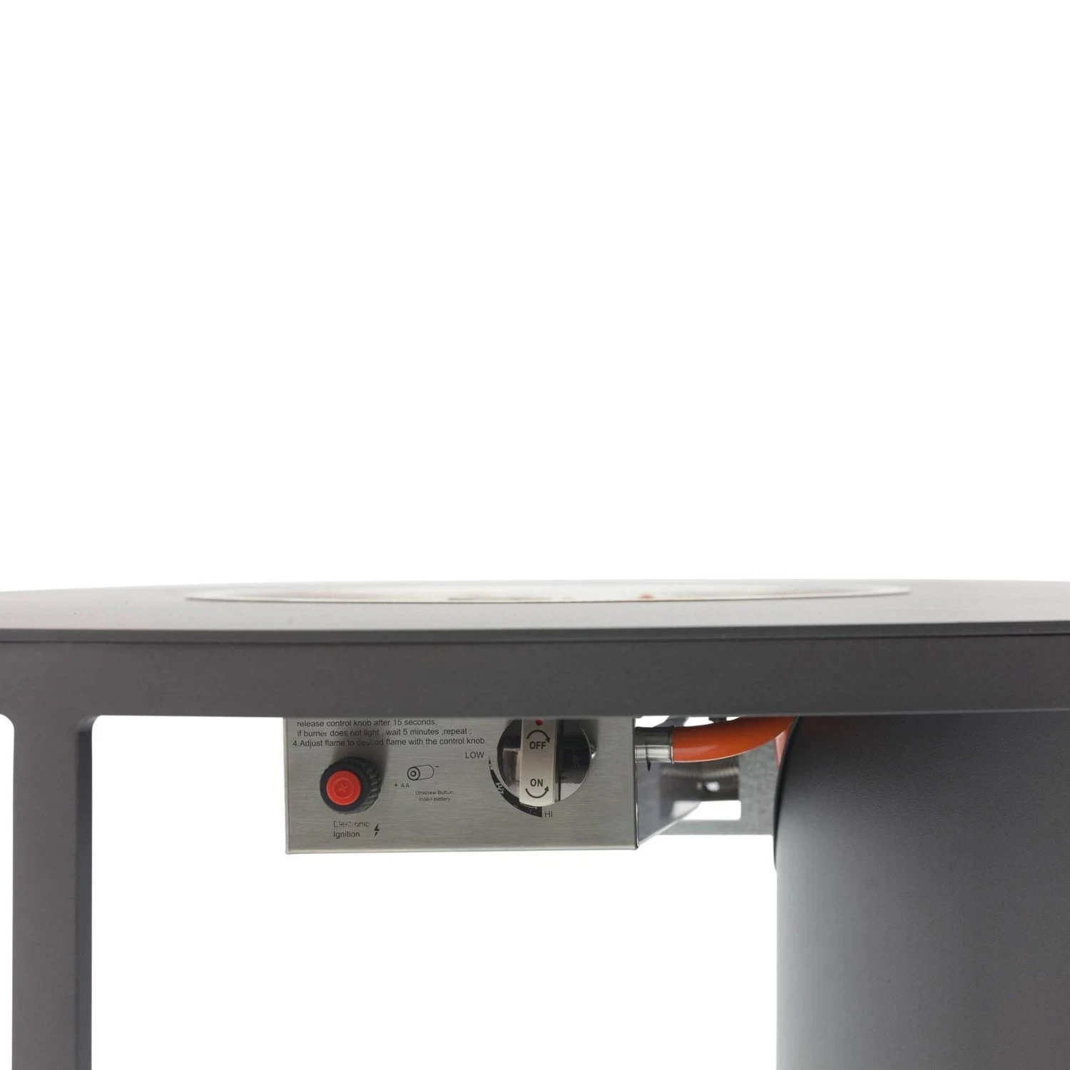 Стол-очаг FOGO прямоугольный, антрацит