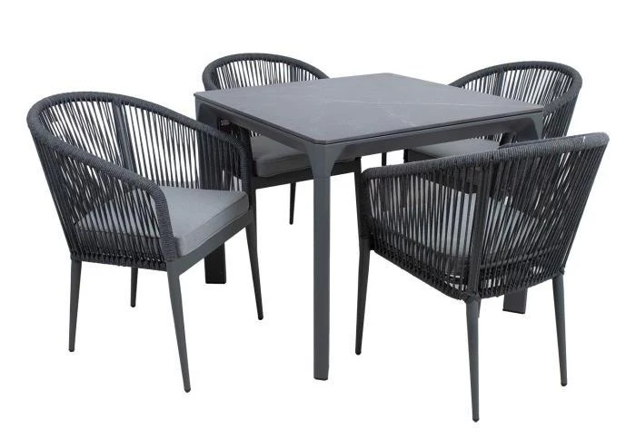 Обеденный комплект AURIS 90 + ECCO 4