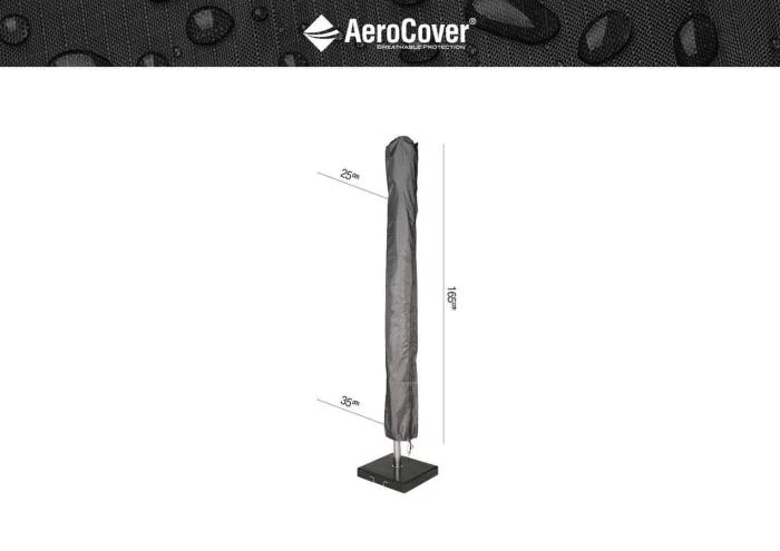 Чехол на садовый зонт с центральной стойкой