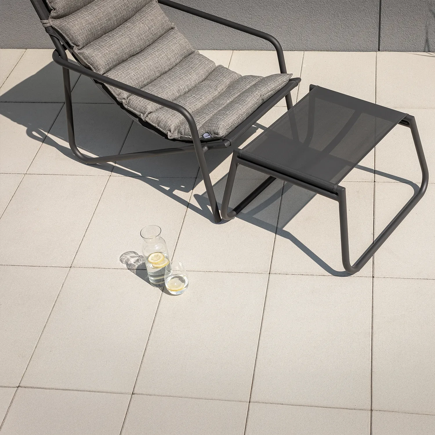 Шезлонг COAST Антрацит