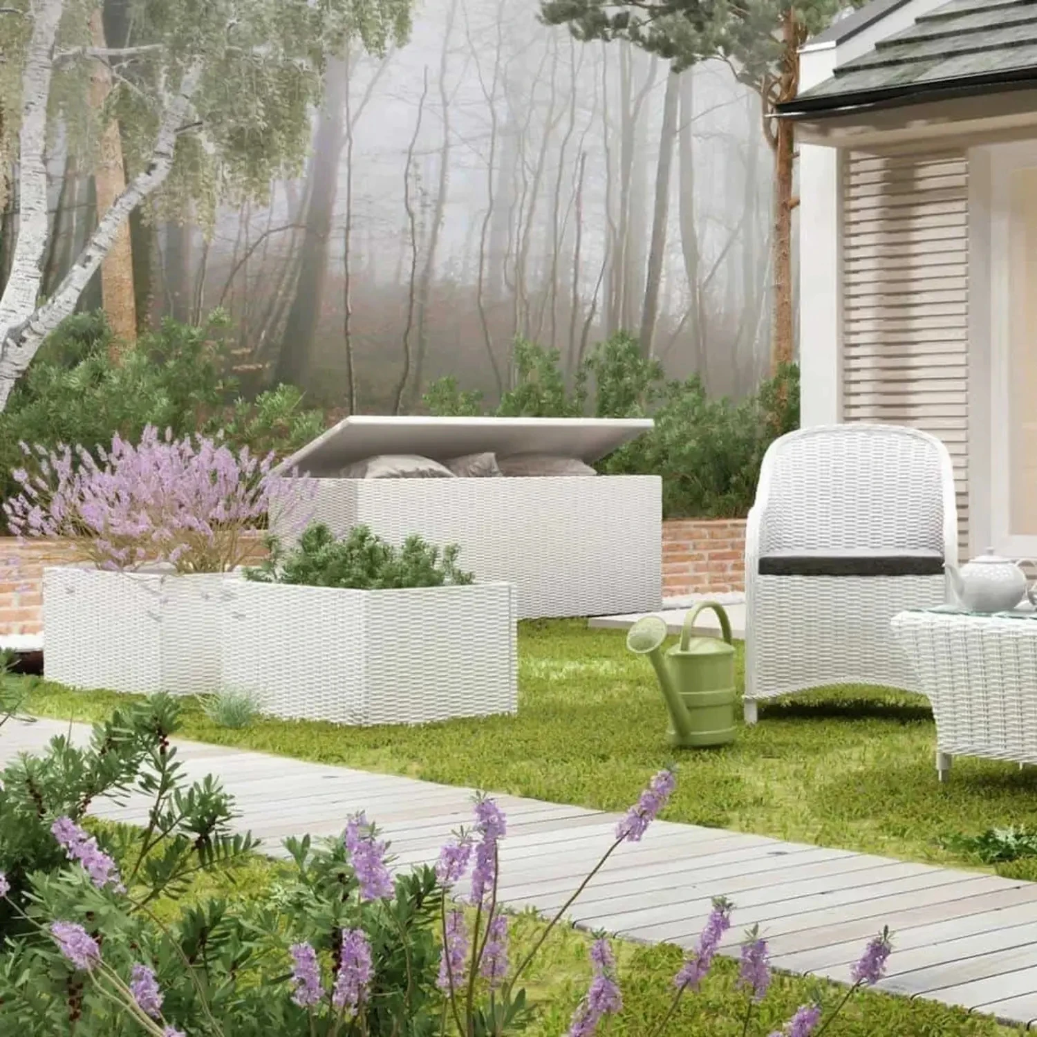 Ящик для хранения SCATOLA 160 Белый