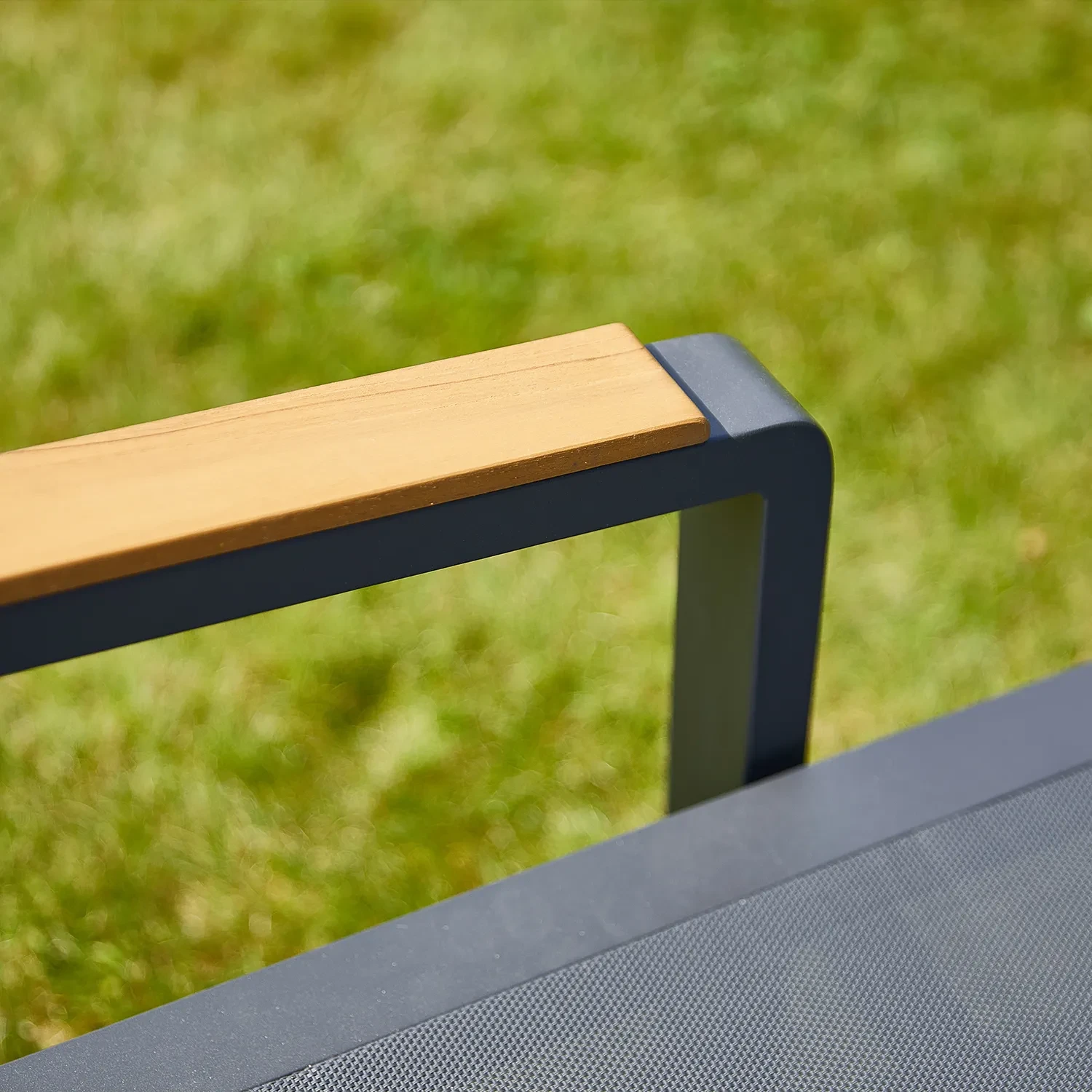 Шезлонг CORDOBA TEAK Антрацит