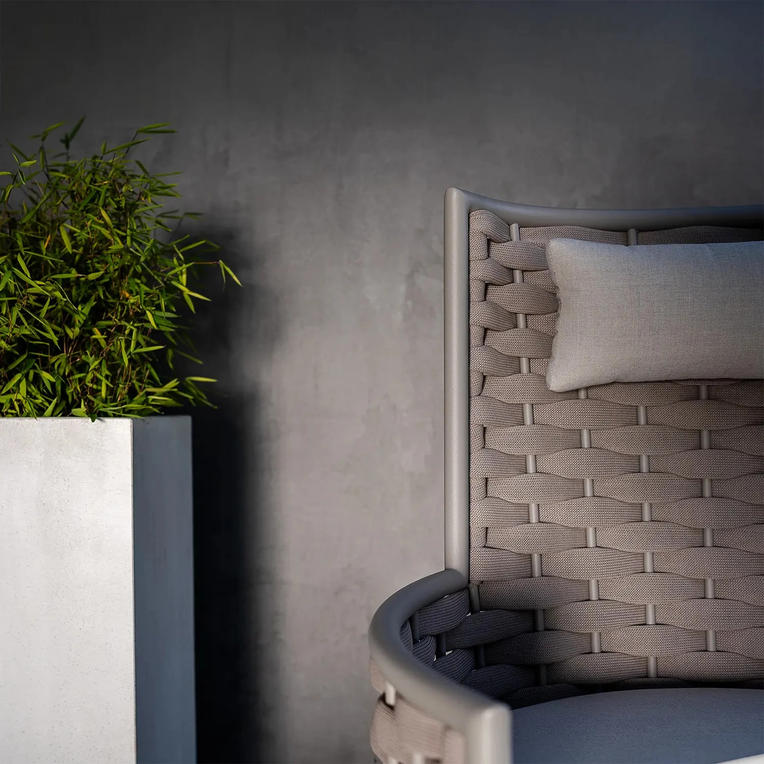 Кресло для отдыха с пуфом LOOP