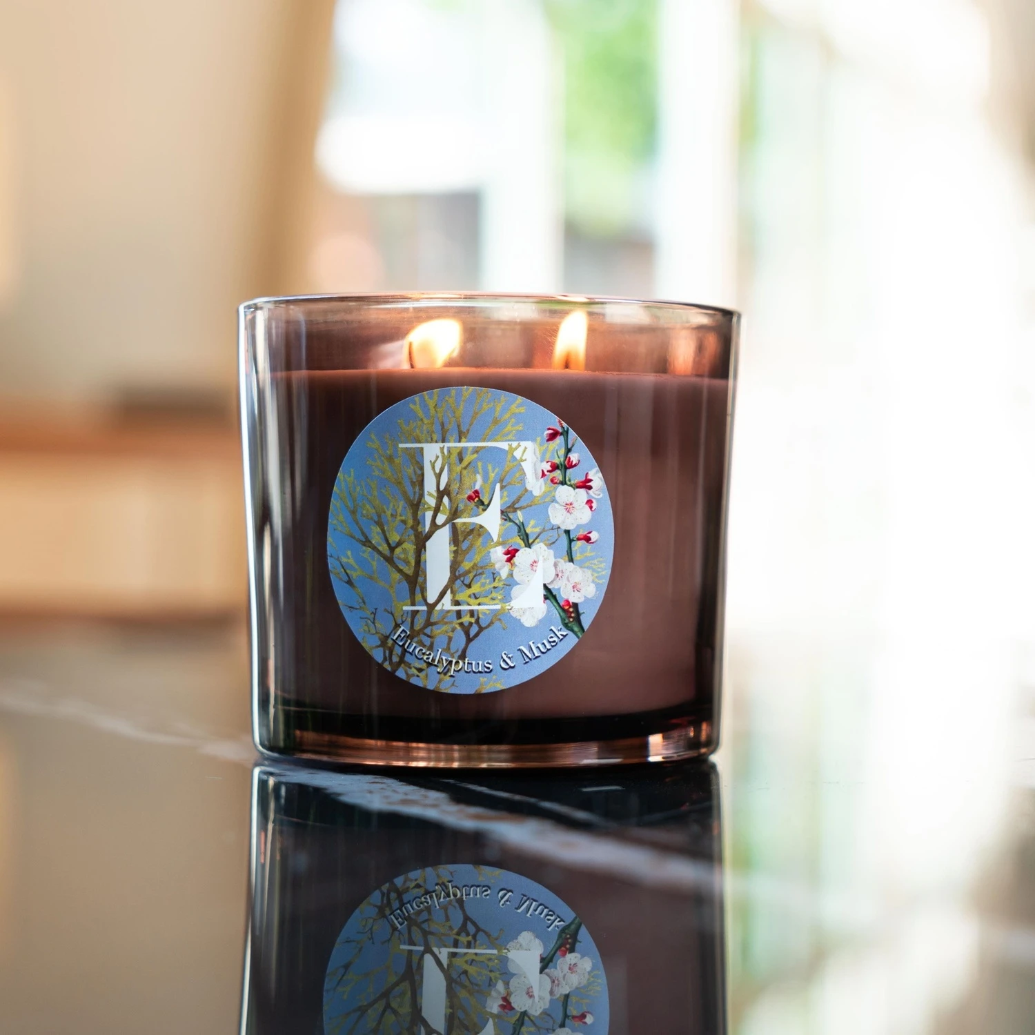 Свеча ароматическая «Eucaliptus & Musk» 200