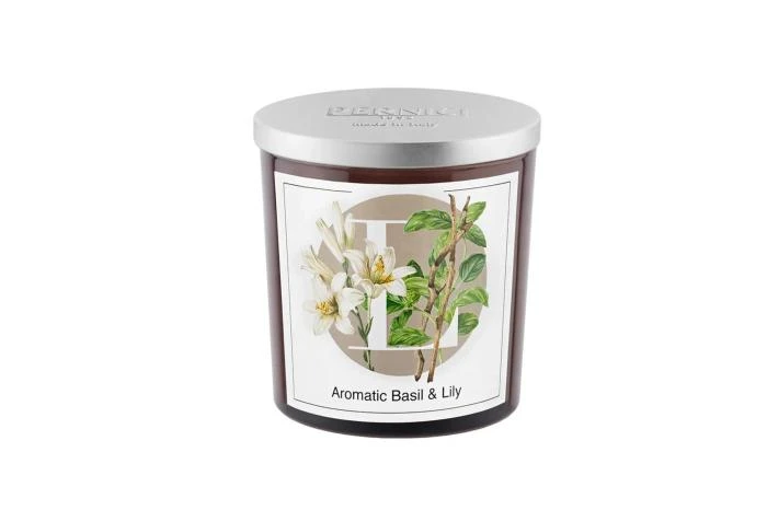 Свеча L «Aromatic Basil & Lily» 350