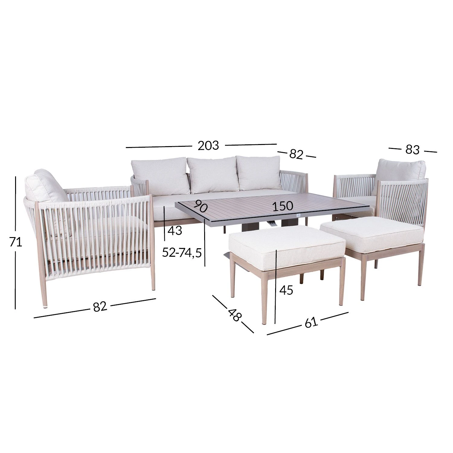 Диванный комплект MEDINA