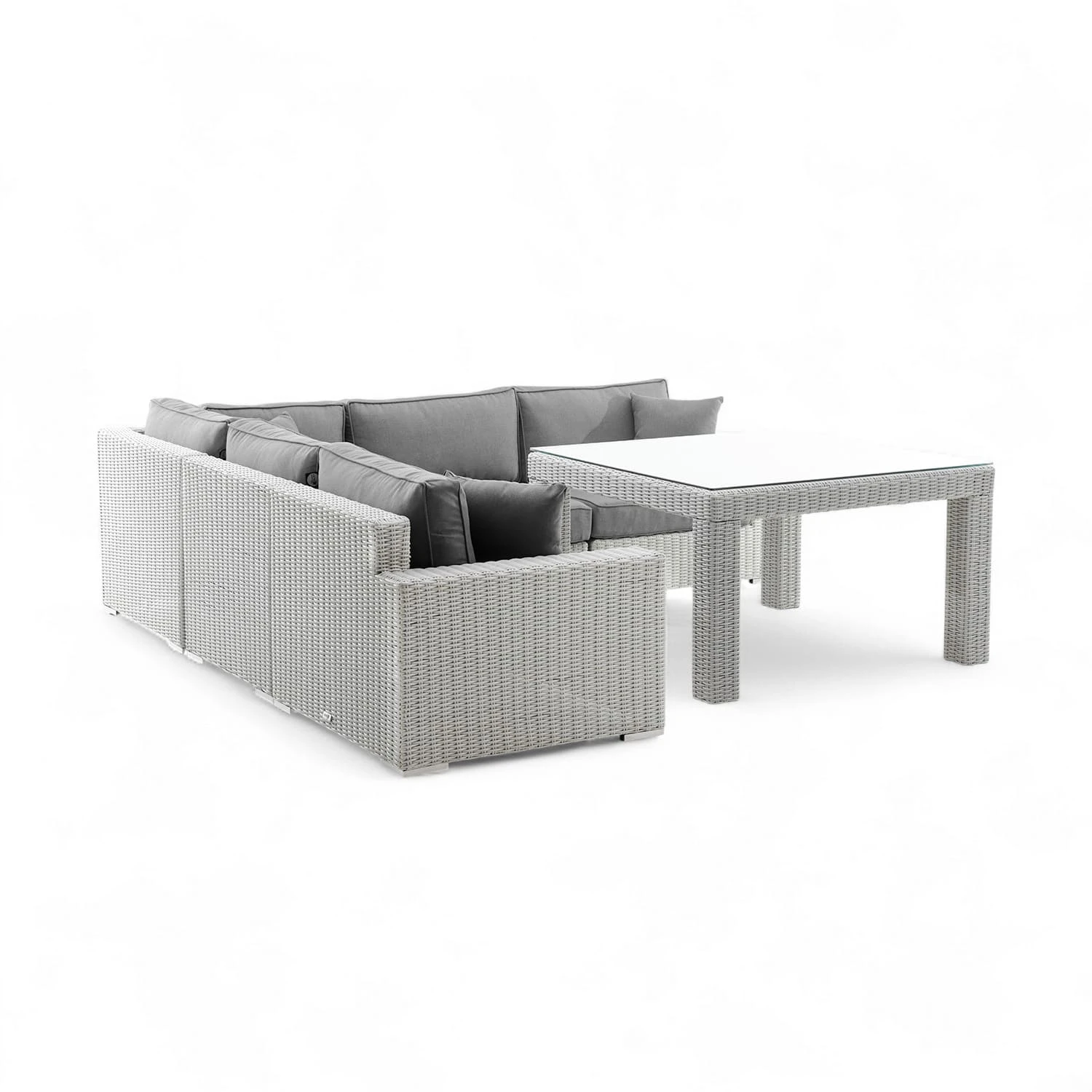 Обеденный комплект MILANO III  Белый