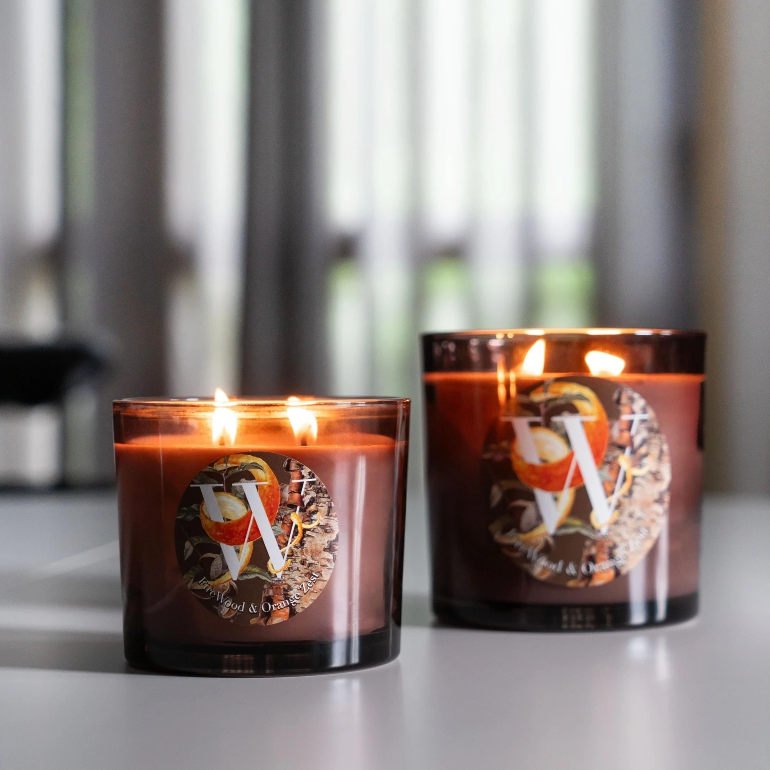 Свеча W «Fire Wood & Orange Rind» 200