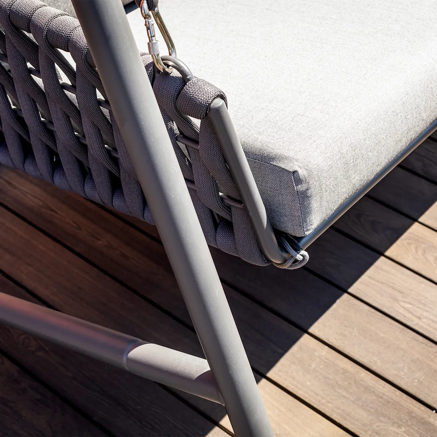 Садовые качели HUG Антрацит