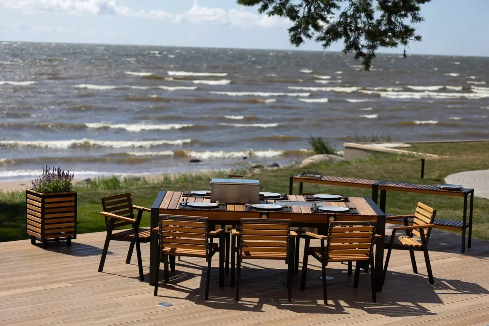 Стол с грилем FESTAVOLO MEDIO