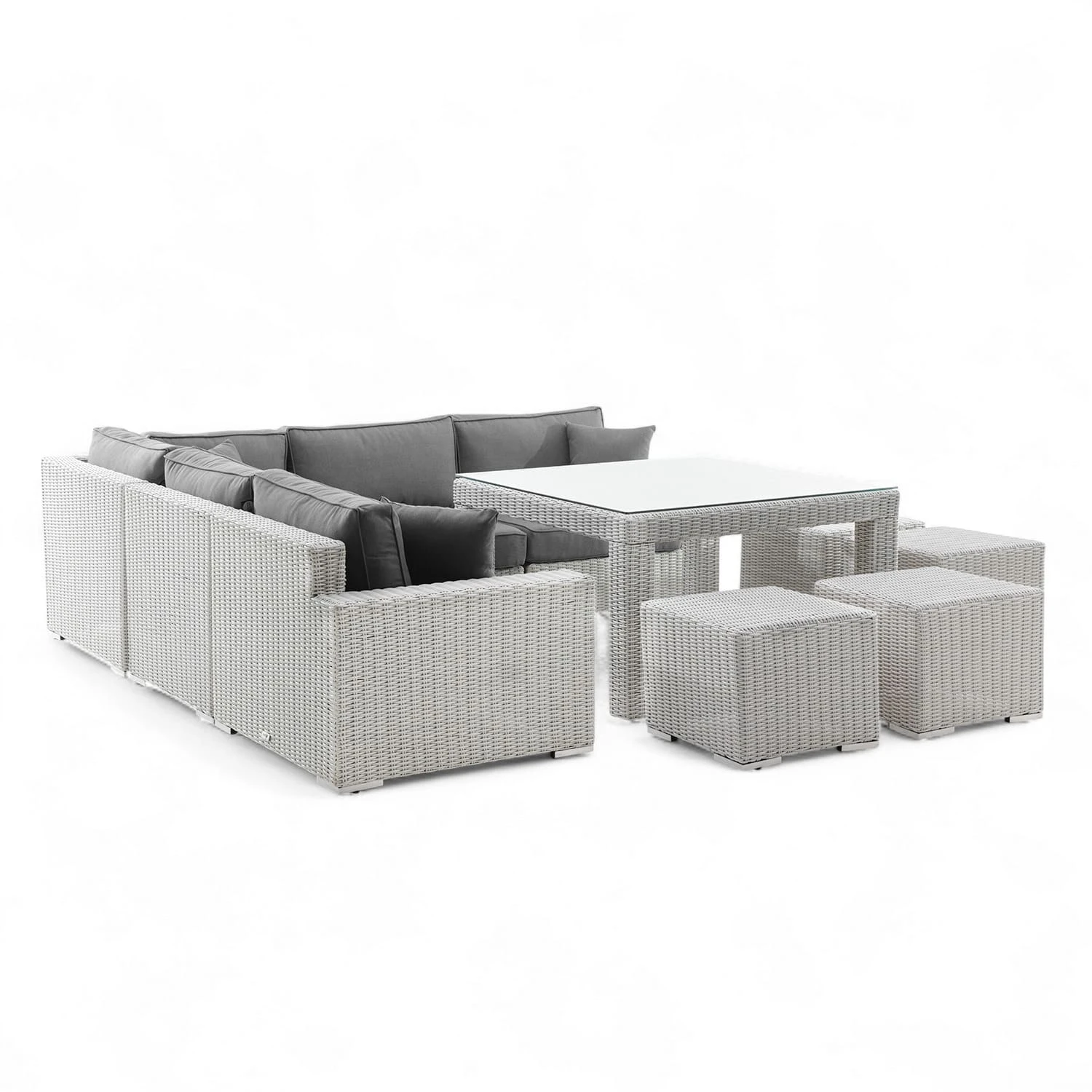 Обеденный комплект MILANO IV Белый