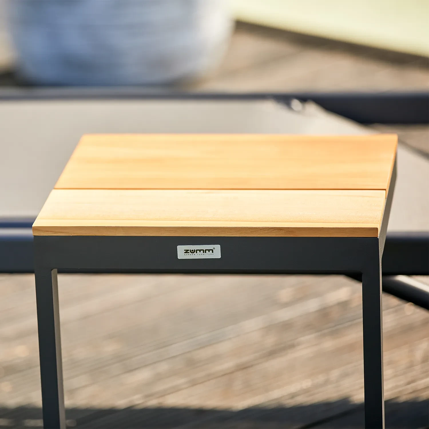 Приставной столик GRENADA Teak Антрацит