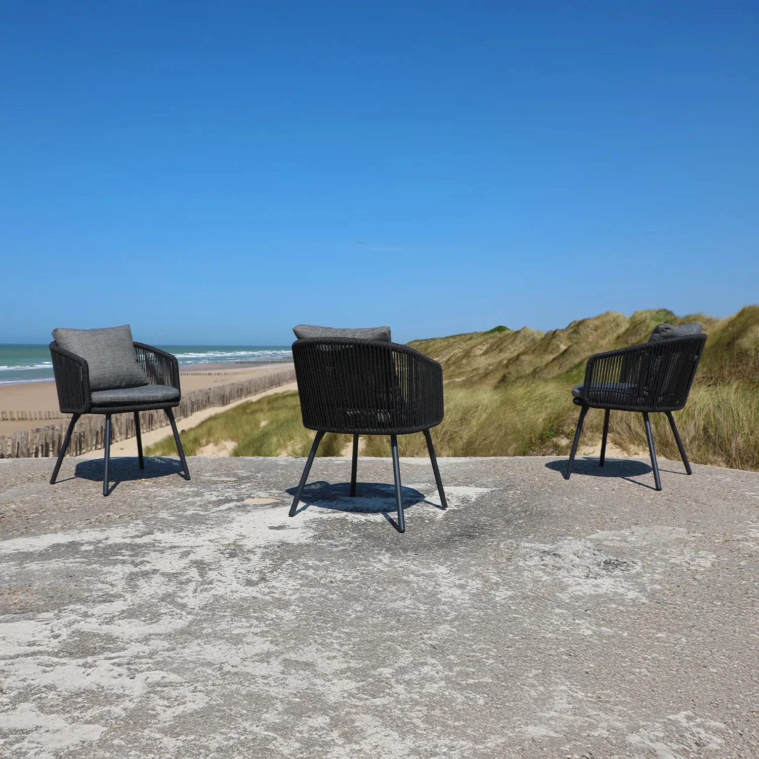 Стул HARBOUR Антрацит