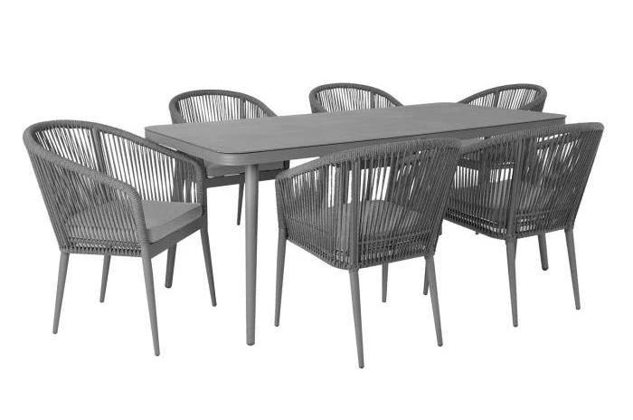 Обеденный комплект АНДРОС 180 + ЭККО 6 (ANDROS 180 + ECCO 6)